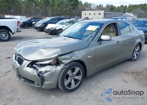 2007 BMW 525Xi from USA, damaged, VIN WBANF33547CS41532